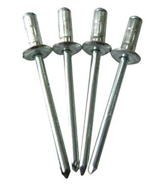 RIVETS, VENT WING LOCK, STAINLESS STEEL, SET OF 4, BUG CONV. 1968-79