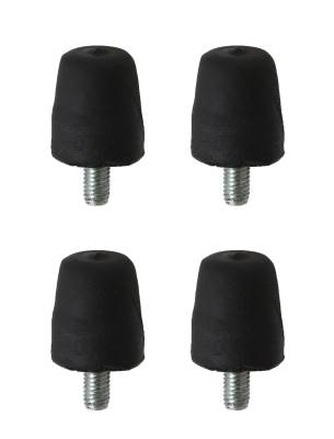 RUBBER STOPS, SIDE CARGO DOORS, 19mm TALL (26mm Overall) SET OF 4, BUS 1952-61, BUS DOUBLE CAB 1958-79 *MADE IN USA BY WCM*
