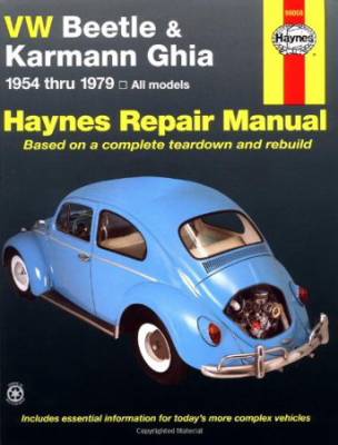 MANUAL,GENERAL REPAIR BY: HAYNES, BUG & GHIA 1954-1979