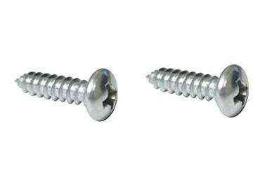SCREW, SUNVISORS AND CLIPS, SET OF 6 OVAL HEAD HEX SCREWS 3.9mm