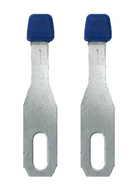 COLD LEVER WITH BLUE KNOB, SET OF 2, BUS 1968-73