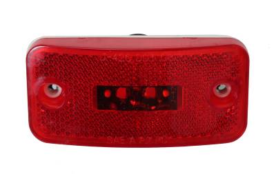 SIDE MARKER COMPLETE ASSEMBLY, LED REPLACEMENT, RED LEFT OR RIGHT, VANAGON 1980-91