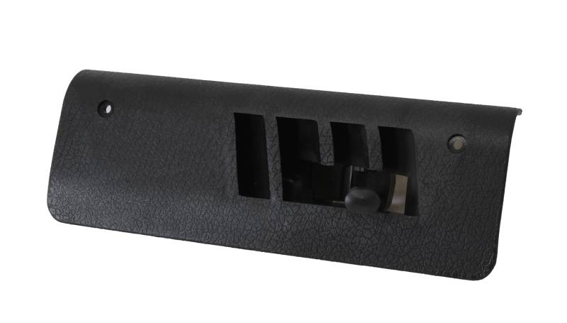 West Coast Metric - VENT COVER, FLOOR, LEFT, BLACK PLASTIC, BUG SEDAN 1968-77, BUG CONV. 1968-70