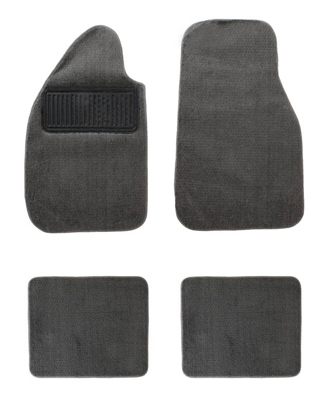 West Coast Metric - FLOOR MATS, GREY CARPET, 4 PIECES FRONT & REAR, BUG SEDAN 1946-77