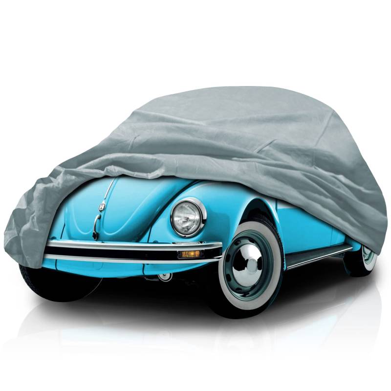 West Coast Metric - CAR COVER, GREY ALL WEATHER 4 LAYER MATERIAL, BUG SEDAN & CONVERTIBLE 1974-79 *MADE IN USA*