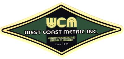 West Coast Metric - STICKER, WCM "SURF" DIAMOND, GREEN