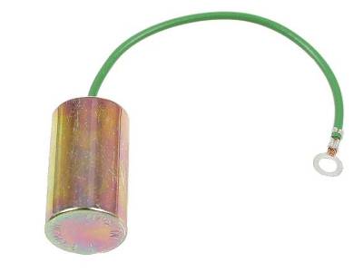 CONDENSER, FOR USE W/ 80mm DIAMETER DISTRIBUTOR, BUG &GHIA 61-64, BUS 56-64