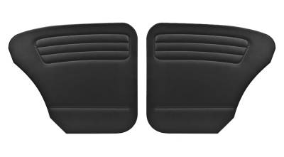 QUARTER PANELS, BLACK, BUG SEDAN 1956-64