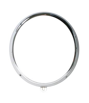 HEADLIGHT RING, CHROME 5 & 7 O'CLOCK SCREW POSITION, BUG 1946-62, BUS 1950-67