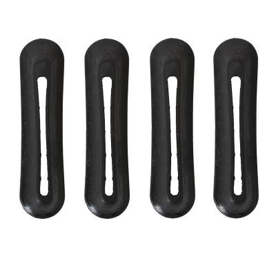 West Coast Metric - SEALS, BUMPER BRACKET, 4 PIECES, FRONT & REAR, STANDARD BUG ONLY 1968-73