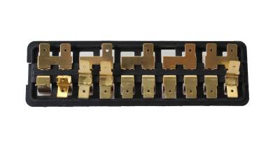 FUSE BOX, 10 FUSE, STD. BUG & GHIA 1967-71.5 (1971 Standard Bug up to VIN # 1112799842 - Cover Part # 181-555)