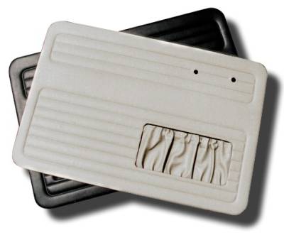 West Coast Metric - DOOR PANELS, WHITE WITH POCKETS, BUG SEDAN OR CONVERTIBLE 1965-66