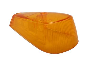 LENS, FRONT TURN INDICATOR RIGHT, AMBER, BUG 70-79, THING 73-74