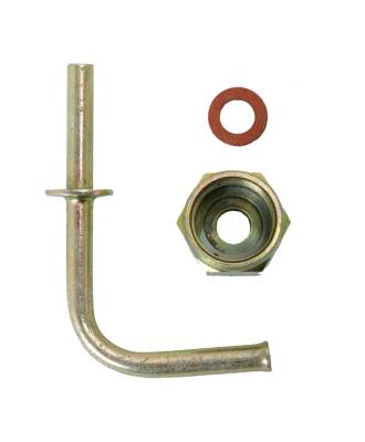 GAS TANK NIPPLE KIT, STD BUG 1962-77, BUS 1968-74, GHIA 1962-74, THING 1973-74, TYPE 3 1962-67