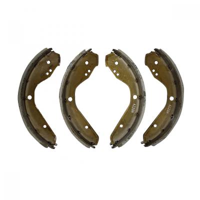 BRAKE SHOE SET, DRUM BRAKES, FRONT, SUPER BEETLE 1971-79