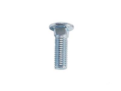 BUMPER BOLTS,CHROME, 8 X 25MM (8 PER PACK) BUG 1946-67