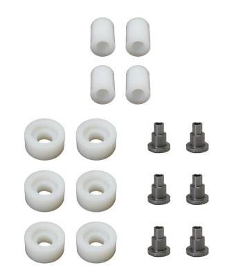 West Coast Metric - SUNROOF REPAIR KIT - ROLLERS, RIVETS & BUSHINGS, BUG 1956-63 *MADE IN USA BY WCM*