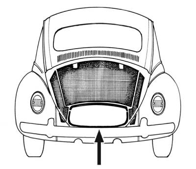 REAR ENGINE SEAL, BUG 1975-79