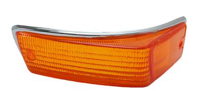 LENS, FRONT TURN INDICATOR AMBER, LEFT, GHIA 70-74