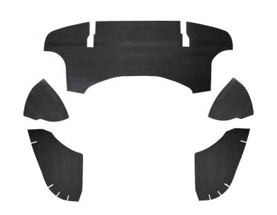 West Coast Metric - FIREWALL,TARBOARD INSULATION, 5 PIECE , ALL GHIAS 1956-74 *MADE IN USA BY WCM*