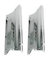 DOOR PILLAR GUARDS, STAINLESS STEEL, HIGH POLISH, ALL BUG SEDANS