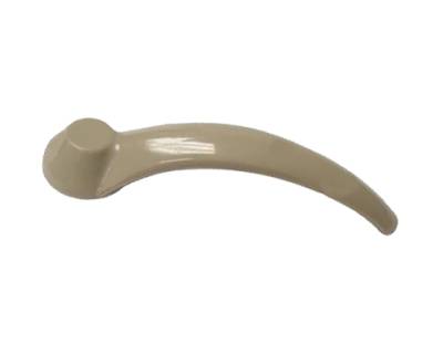 DOOR HANDLE, INNER, SILVER BEIGE (GREY) WITHOUT SCREW HOLE, BUS 1960-64 (1964 Bus Up To VIN # 1222026)