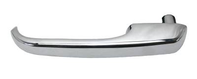 HANDLE, OUTSIDE SIDE SLIDING DOOR, CHROME, BUS 1974-79