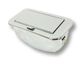 ASHTRAY, CHROME, BUS MID-1955-67