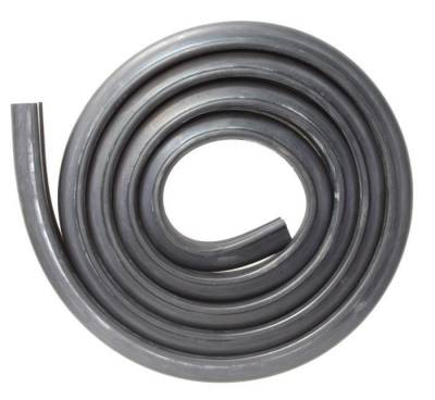 INSERT, BLACK BUMPER RUBBER 8 FT. ROLL, BUS 1950-67