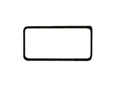 West Coast Metric - REAR WINDOW SEAL, 15 AND 23 WINDOW BUS 1952-63 *MADE IN USA BY WCM*