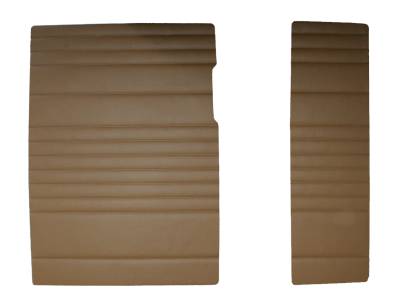 West Coast Metric - REAR QUARTER PANELS, 2 PIECES, TAN, BUS CREW CAB 1968-79 (Works in conjunction with 261-039-TN)