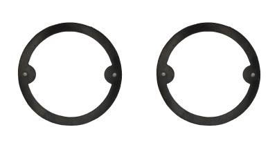 SEALS, FRONT TURN INDICATOR BETWEEN BULB HOLDER & LENS, SET OF 2, GHIA 65-69, TYPE 3 1961-63 & 68-69 *MADE IN USA BY WCM*