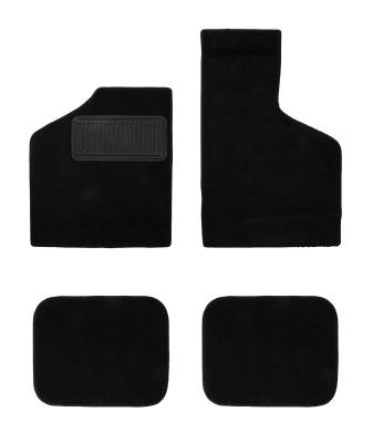 FLOOR MATS, BLACK CARPET, TYPE 3 1961-1973