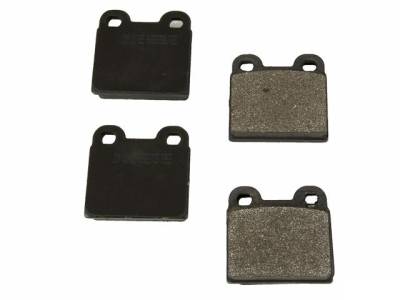 DISC BRAKE PAD SET, FRONT, 2 PIN TYPE, GHIA 1972-73 ( 72 from VIN # 1422076274), TYPE 3 1966-71 (71 to VIN # 3112268738), BUG 1968-79 with disc brake conversion
