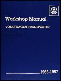 BOOK, OFFICIAL VW SERVICE MANUAL, BUS 1963-67