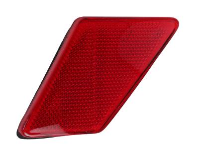 LENS, RIGHT SIDE REFLECTOR ON TAIL LIGHT HOUSING WITH SEAL, BUG 1971-72