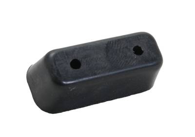 STOP, FOR BRAKE PEDAL MOUNTS ON FLOOR, BUS 1968-79