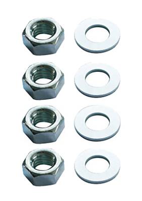 NUTS & WASHERS FOR ARMREST TO BRACKET (8 PCS), BUG 1946-79, GHIA 1956-74, TYPE 3 1961-73, BUS 1950-67