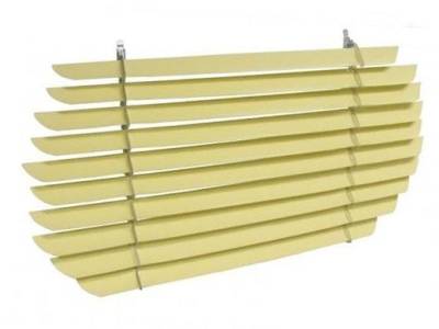 VENETIAN BLINDS, REAR WINDOW, 9 SLATS, STANDARD BUG SEDAN 1965-71