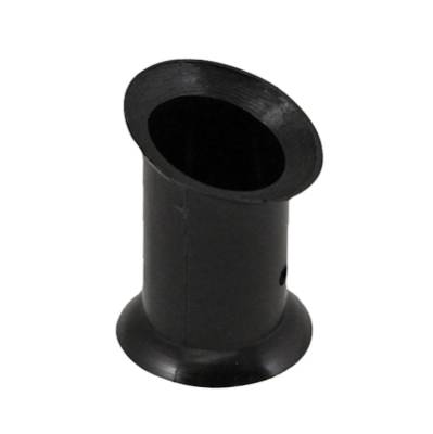 West Coast Metric - COVER, FRONT SEAT HEADREST POST, BLACK PLASTIC SET OF 2, ALL GHIAS 1969-74