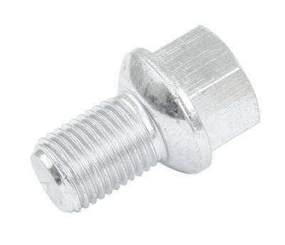 LUG BOLT / NUT, SILVER 14MM, STANDARD 4 LUG, BUG 1968-79, GHIA 1967-74, BUS 1968-70, TYPE 3 1966-73, VANAGON 1980-91