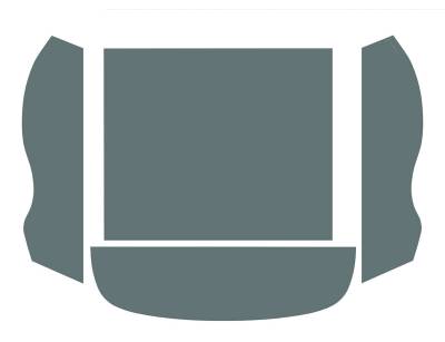 West Coast Metric - CARPET, REAR CARGO AREA, CHARCOAL, TYPE 3 NOTCHBACK 1961-73
