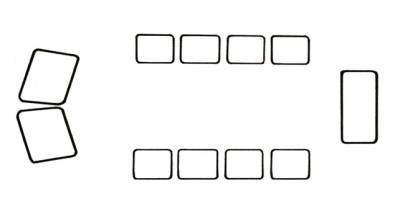 West Coast Metric - WINDOW SEAL KIT, FRONT SAFARIS, 2 POPOUTS / 4 NON POPOUT SIDE WINDOWS & REAR SEAL, BUS 1950-63 *MADE IN USA BY WCM*