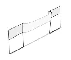 West Coast Metric - PANELS, BEHIND FRONT BENCH SEAT, 2 PCS LEFT & RIGHT, TAN VINYL, BUS 1961-67 (Call or Email to Order)