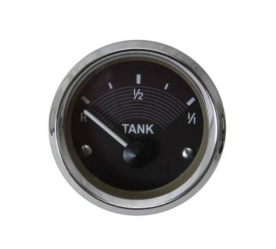 West Coast Metric - FUEL GAUGE, 12 VOLT WITH BULB, BUS 1955-67 (OEM Quality)