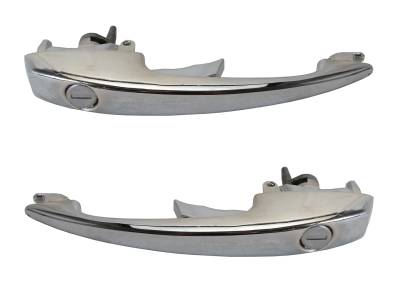West Coast Metric - DOOR HANDLE, LEFT & RIGHT WITH KEYS, BUG 1968-79, GHIA 1968-74