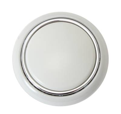 West Coast Metric - HORN BUTTON, SILVER BEIGE, BUS 1955-67, BUG 1956-59