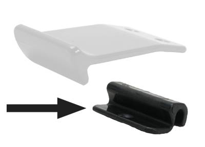 West Coast Metric - CLIP, REAR SEAT CATCH, GHIA SEDAN 1968-74 (Clasp Part # 143-589)
