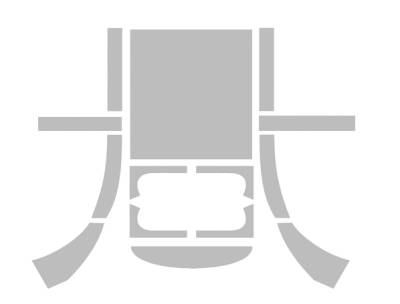 West Coast Metric - TOP PADDING, BETWEEN HEADLINER & ROOF, BUG SEDAN & SUNROOF MODELS 1946-77 *MADE IN USA BY WCM*