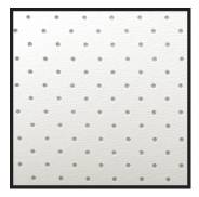 West Coast Metric - HEADLINER MATERIAL, WHITE  PERFORATED VINYL, 1 YARD X 56" WIDE